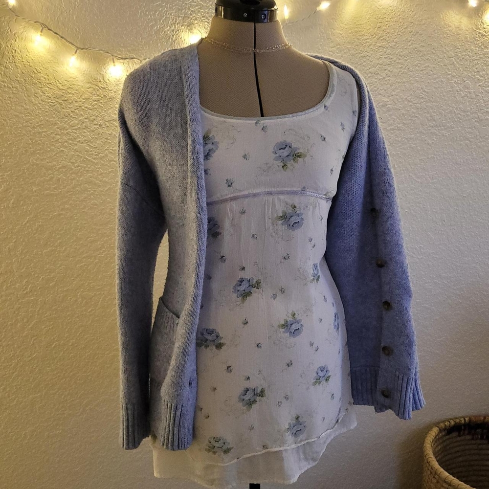Vintage Floral Mini Dress
